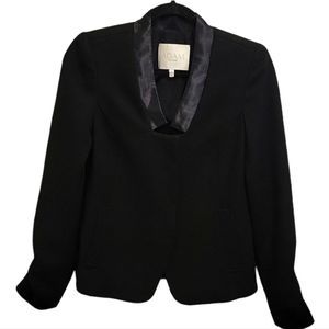 Adam Lippes Black Blazer with Silk Lining